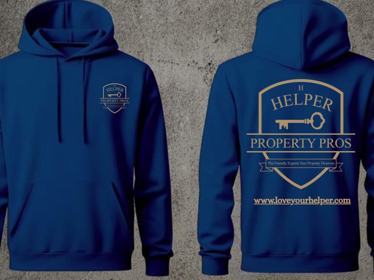 Helper Property Pros crew hoodies